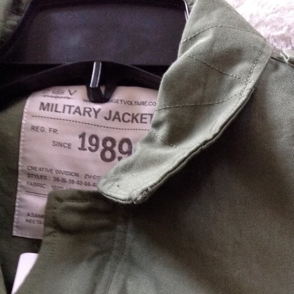 Zadig & Voltaire Kayak Skull Military Jacket - Picture 12 of 15
